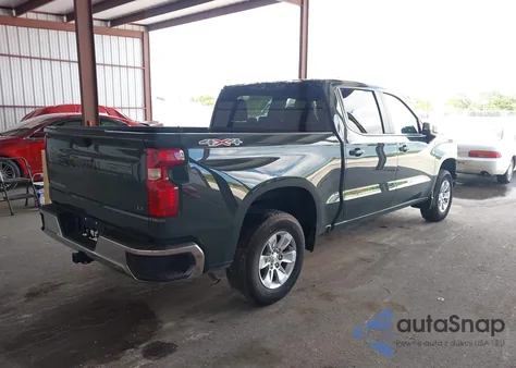 2025 Chevrolet Silverado 1500 4Wd Standard Bed Lt from USA, damaged, VIN 1GCUKDED4SZ156779